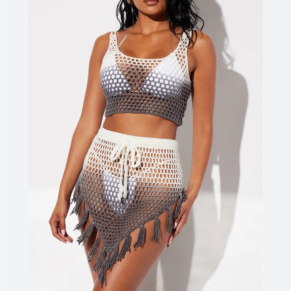 NWT Fashion nova cover up set